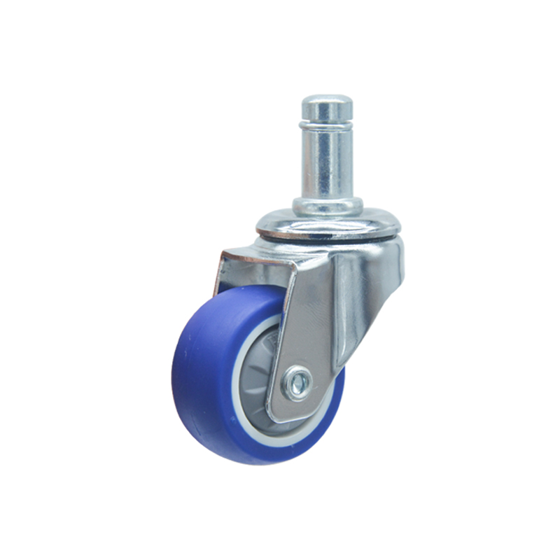 3 3' TPR双轴承刚性/万向刹车脚轮