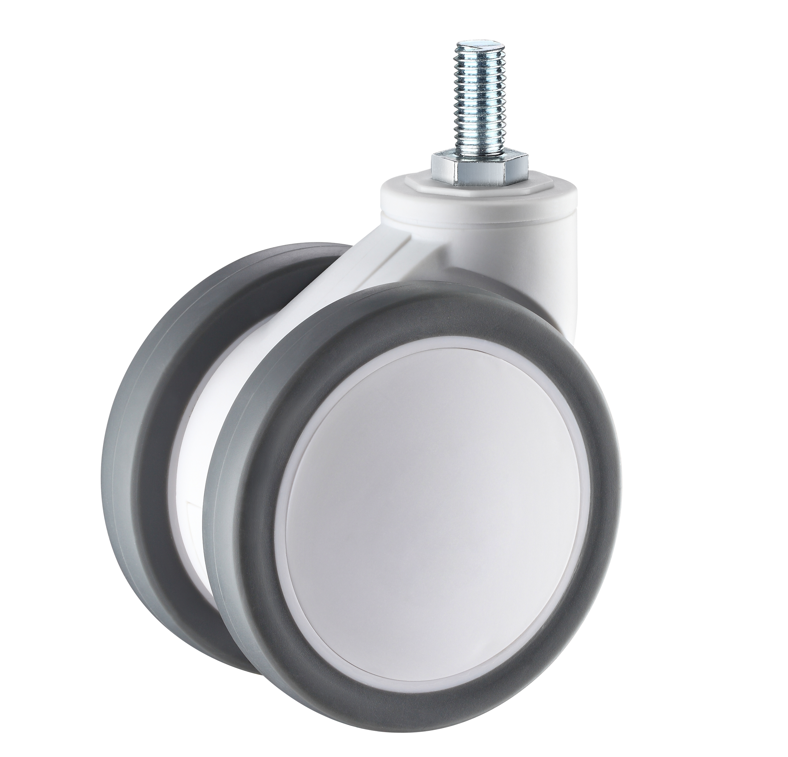 握环杆双轮医用脚轮