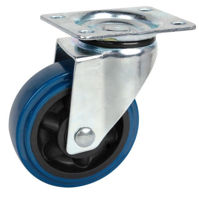 3' TPR双轴承刚性/万向刹车脚轮