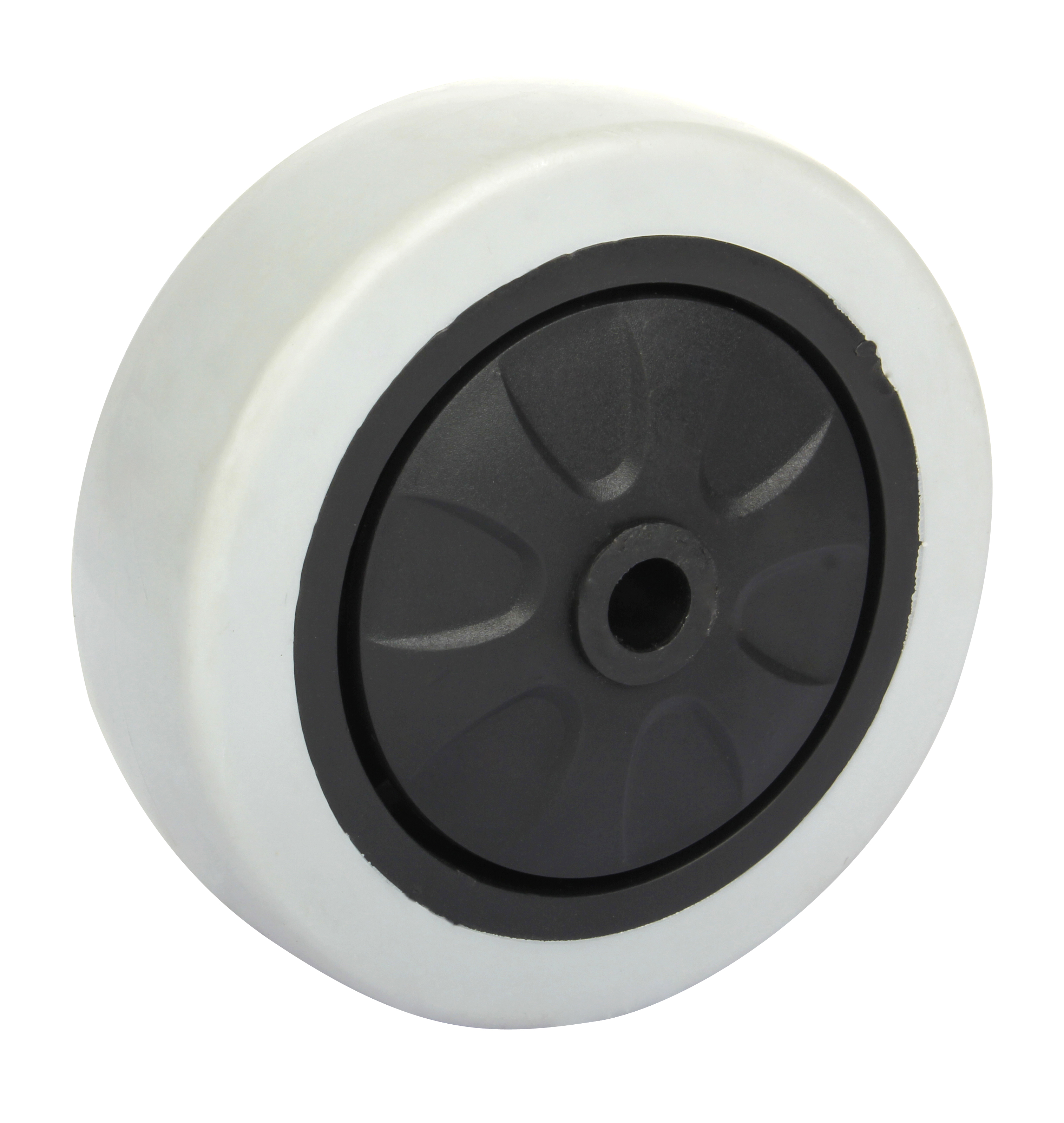 3' PP 刚性/旋转制动中型脚轮