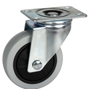 3' PP 刚性/旋转制动中型脚轮