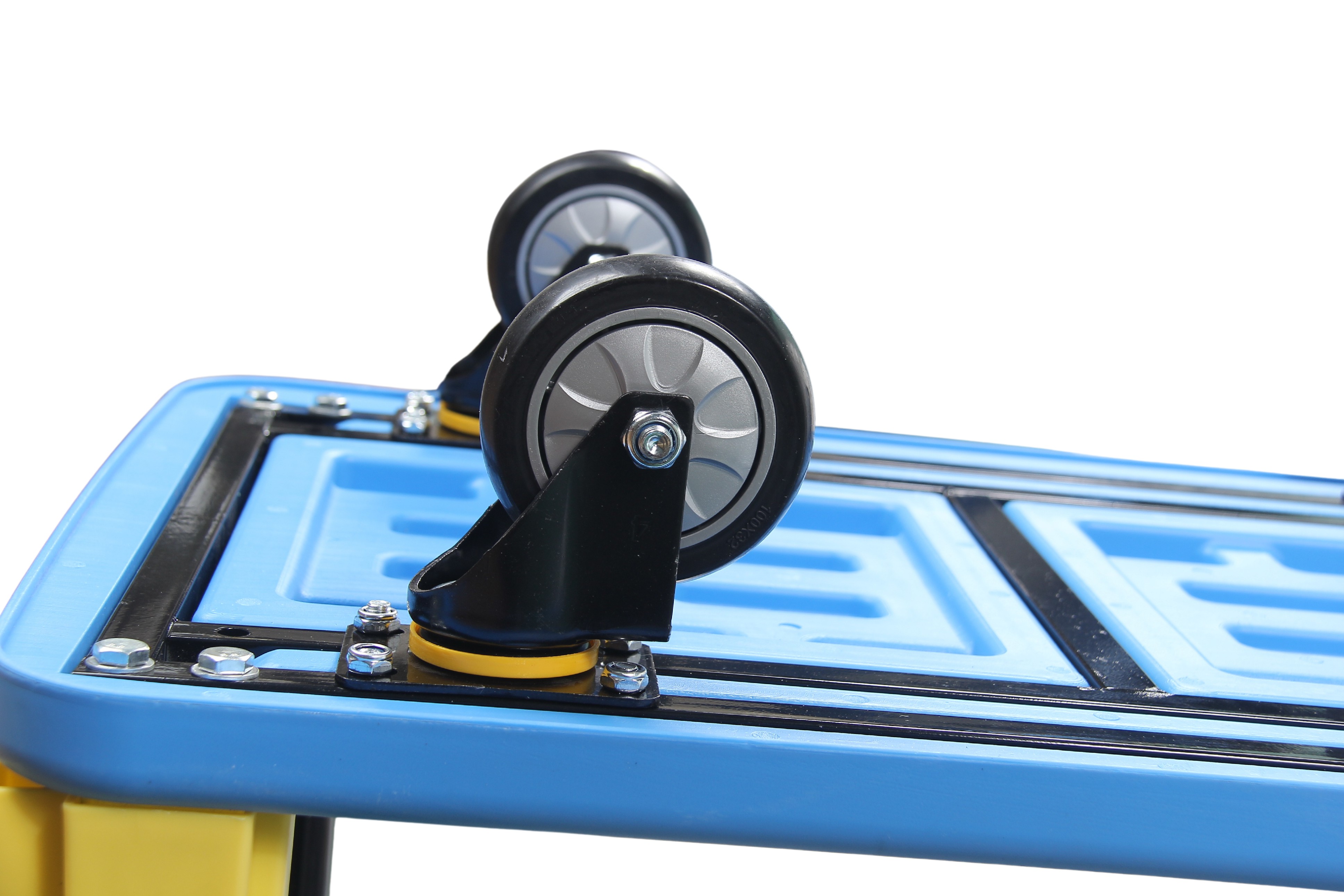 坚固的吹塑实用手动平台车