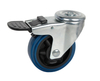 3' TPR双轴承刚性/万向刹车脚轮
