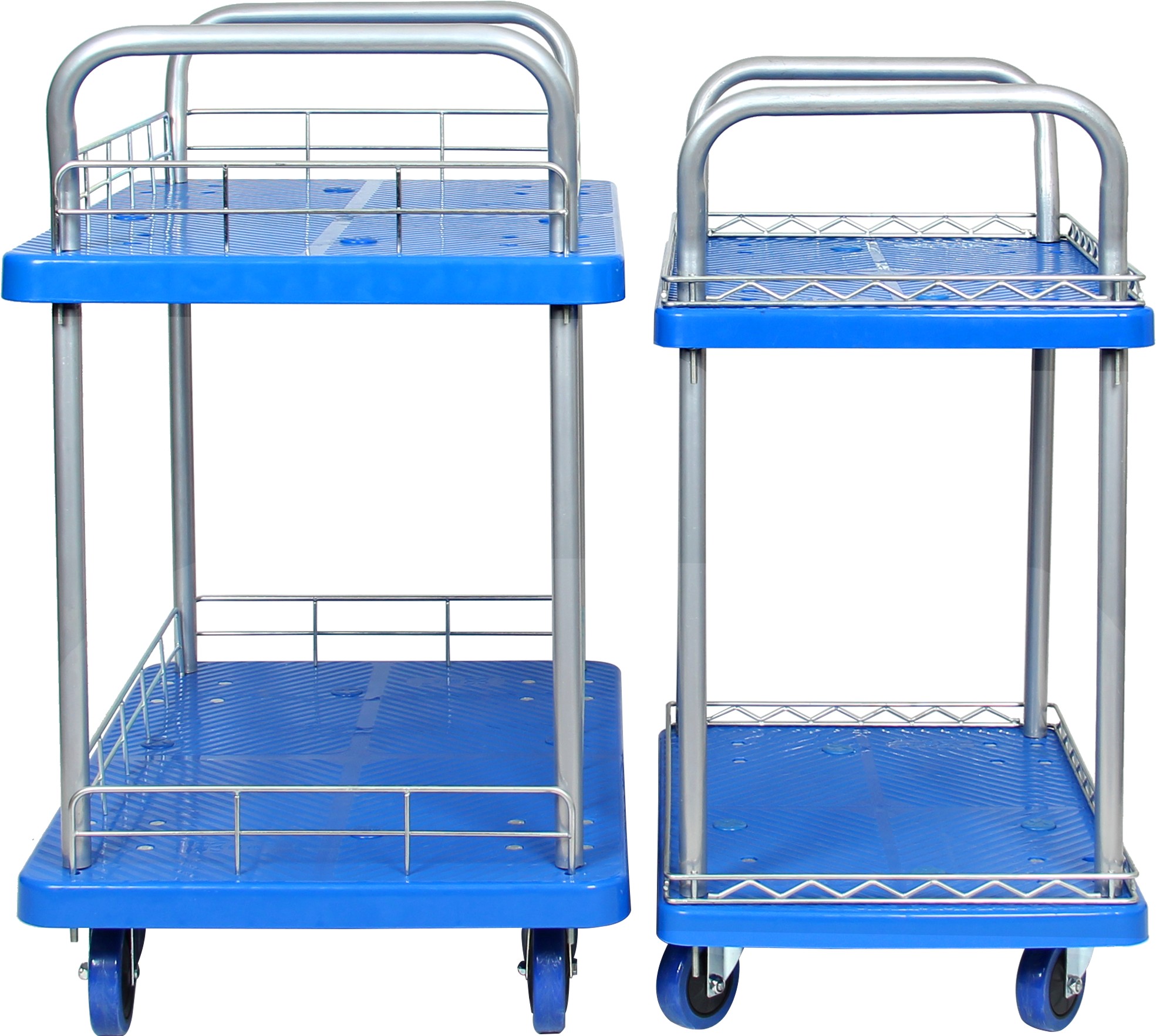 24英寸双层围栏静音服务车