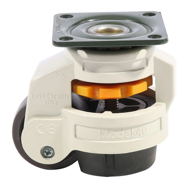 40 毫米重型 Footmaster 可调节脚轮