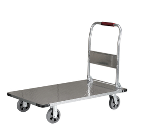 工业级钢制镀锌手动平台车